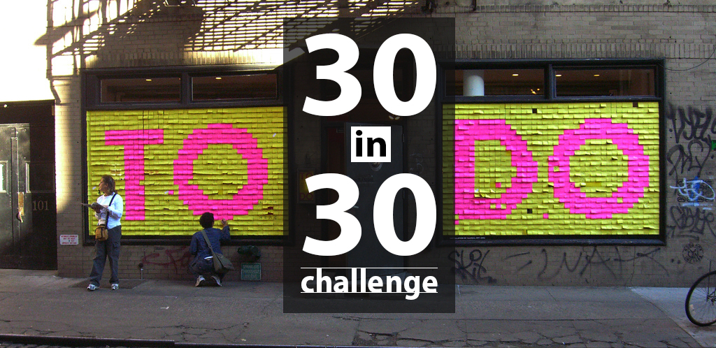 30 in 30 Startup Challenge