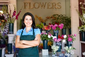flower shop government grant