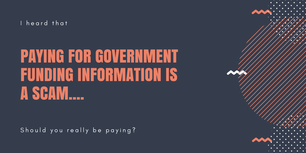 Paying for Government Funding Information