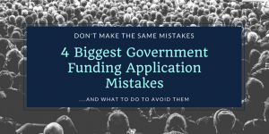 Government Funding Application Mistakes