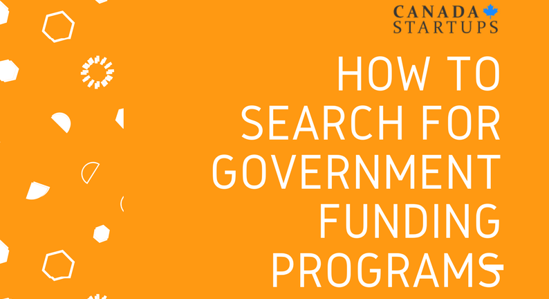 how to search for funding