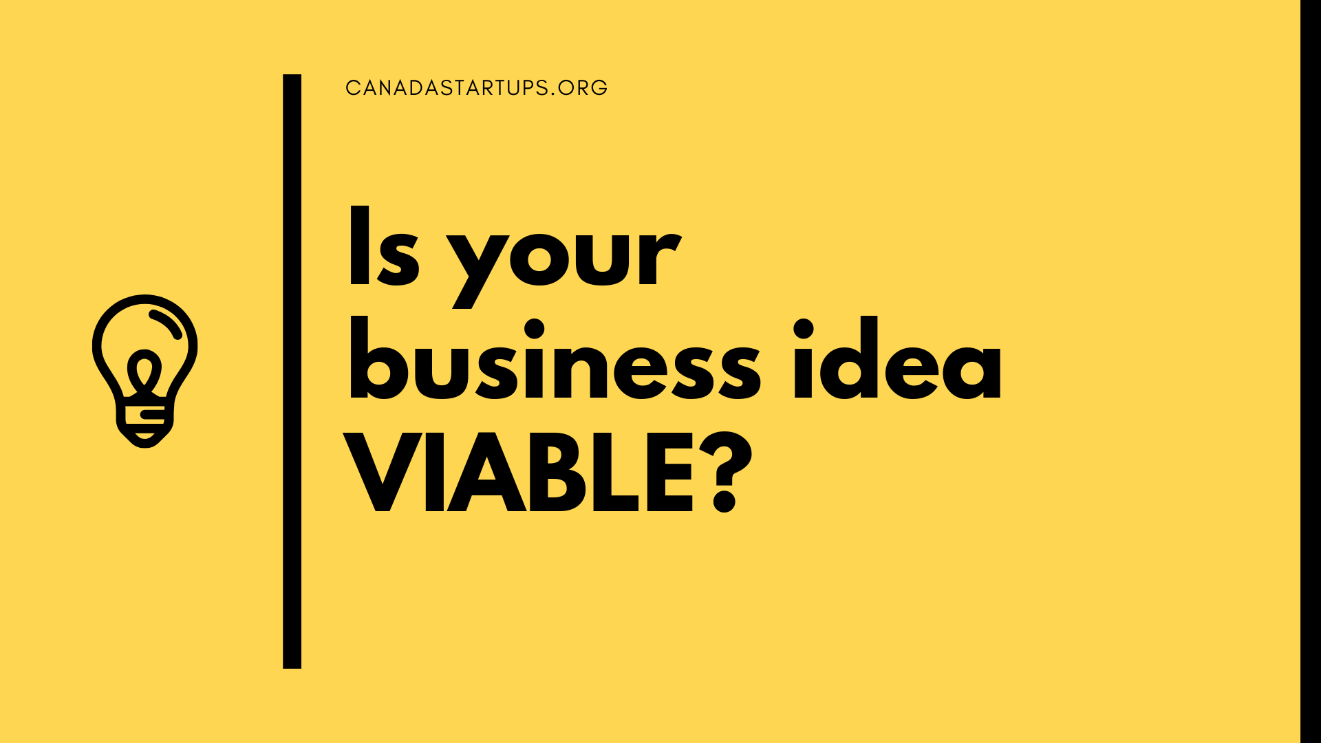 Is your small business idea viable?