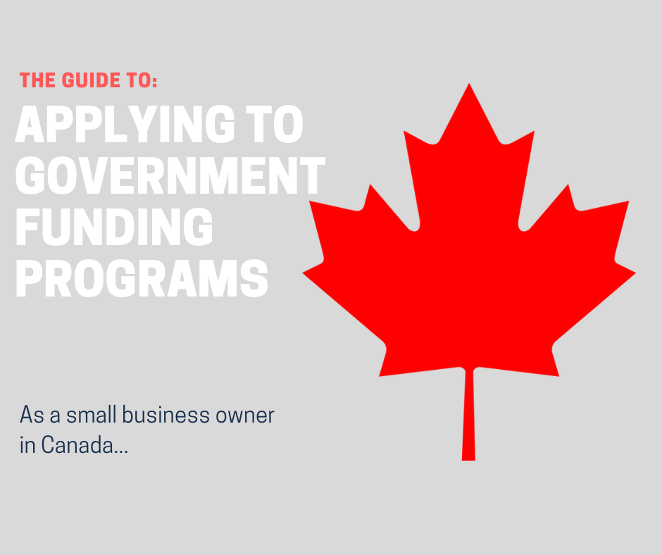Applying to government funding programs