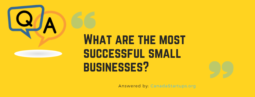 most successful small businesses