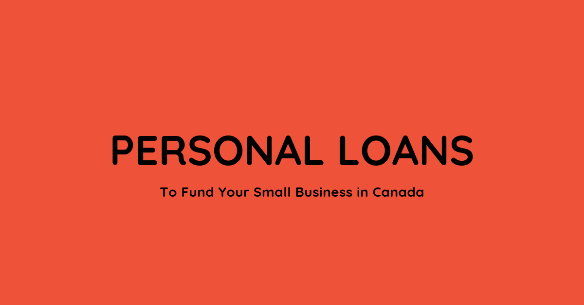 personal loans to fund your small business