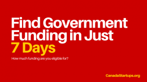 Find Government Funding in 7 Days