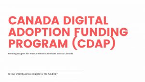 Canada Digital Adoption Funding Program
