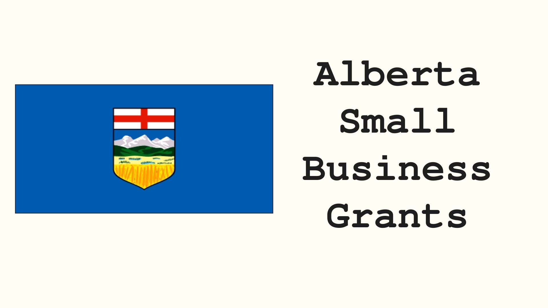 Alberta Small Business Grants
