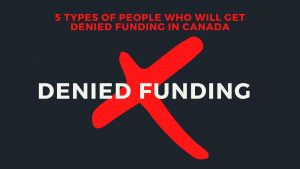 denied government funding