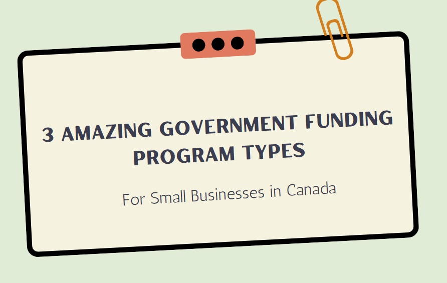 3 Government Funding Program Types