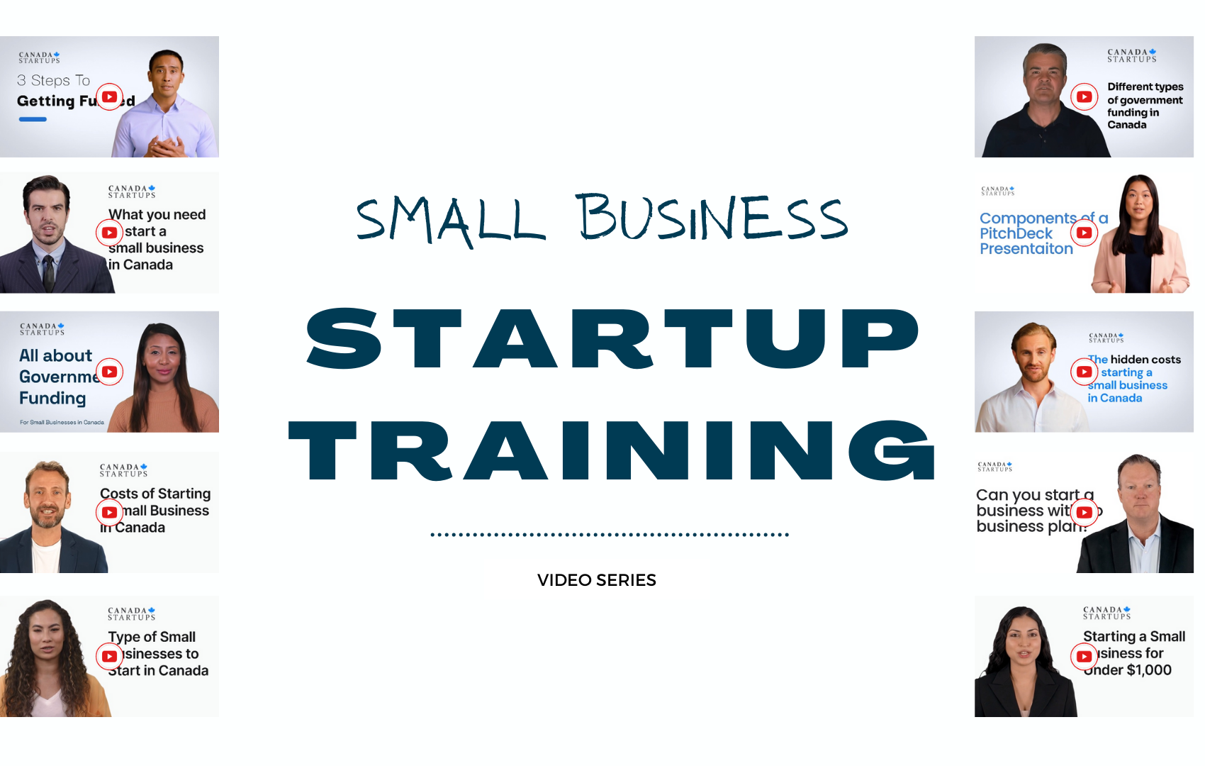 Small Business Startup Training Video Series